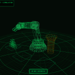 Testing robot are simulator – work in progress